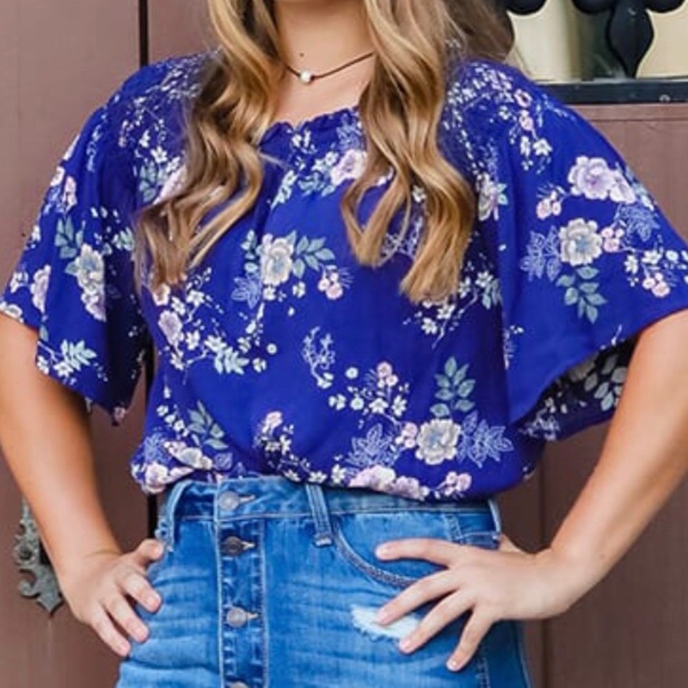 SO Floral Top